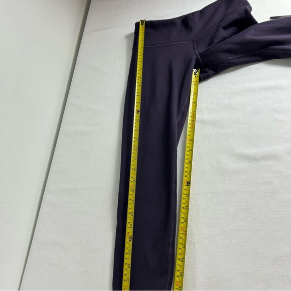 Athleta Womens Plum Purple Primaloft Alpine Valley Leggings size XS Fleece Lined - Picture 7 of 15